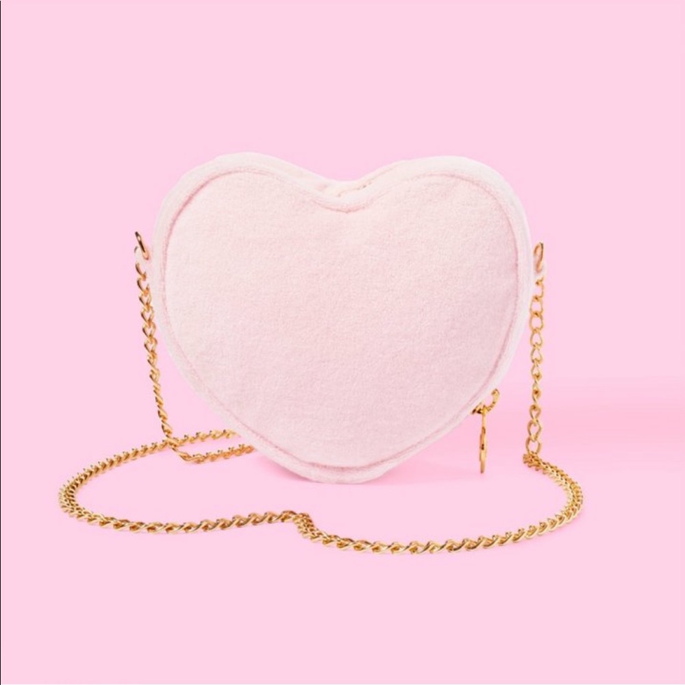 NWT Stoney Clover Lane x Target heart pink crossbody bag
